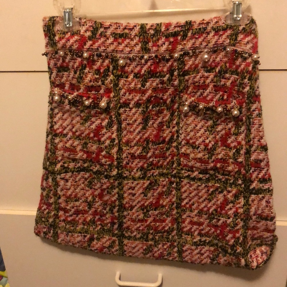 Zara Channel looking knit skirt
